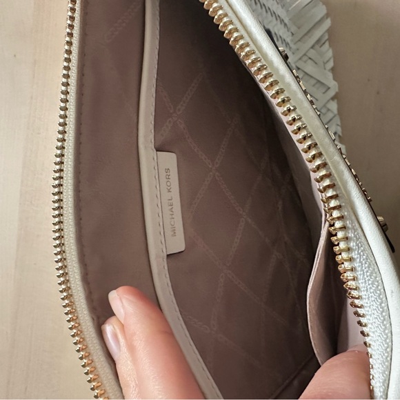 Michael Kors Cream Clutch - Picture 2 of 10